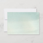 Mariage en forêt de montagne rustique RSVP (Dos)