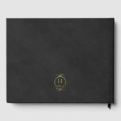 Mariage en impression de papier d'or et de velours (Verso)