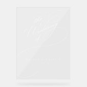 Mariage en lettres main (Recto)