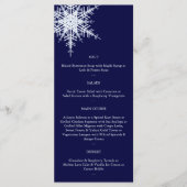 Mariage en menu d'hiver (bleu) (Devant)
