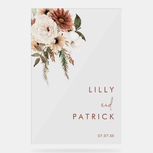 Mariage en terre cuite fleurie de Bohême (Recto)