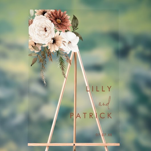 Mariage en terre cuite fleurie de Bohême (Neutre)