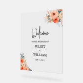 Mariage en verre acrylique en plexiglass Perspex (Angle)