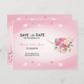 Mariage Enregistrer La Date Cartes Postales (Devant / Derrière)