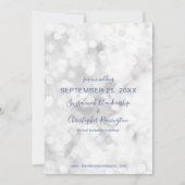 Mariage Enregistrer La Date Faire-part Photo Perso (Dos)