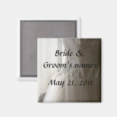 Mariage Enregistrer la date magnets (Recto/Verso)