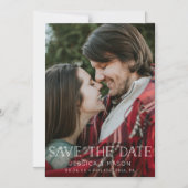 Mariage Enregistrer La Date Magnets - Enregistrer  (Recto)