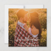 Mariage Enregistrer La Date Magnets - Enregistrer  (Recto)