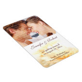 Mariage Enregistrer la date Premium Magnet (Côté Droit)