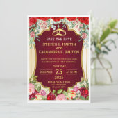 Mariage Enregistrer les cartes de dates (Debout devant)