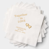 Mariage Ensemble dans les noms d'amour (Insitu (empilé))