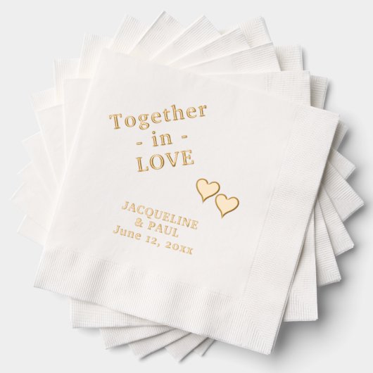 Mariage Ensemble dans les noms d'amour (Insitu (empilé))