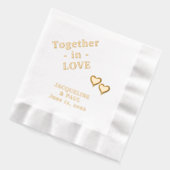 Mariage Ensemble dans les noms d'amour (Gauche)