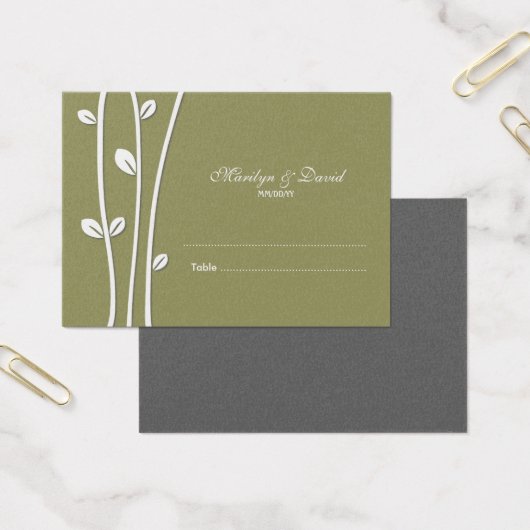 Mariage Escort à branches blanches (Bureau)