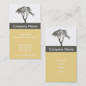 Mariage et carte de visite de thérapeute de (Devant / Derrière)