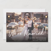 Mariage et Faire-part de réception V2 (Devant)