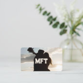 Mariage et thérapie familiale Carte de visite MFT (Debout devant)