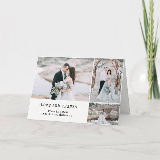 Mariage éthérée | Merci 3 Photo (Devant)