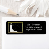 Mariage Étiquette Gown (En situation)