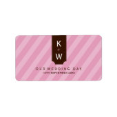 MARIAGE ÉTIQUETTE SEALS :: candystripes 3L (Devant)