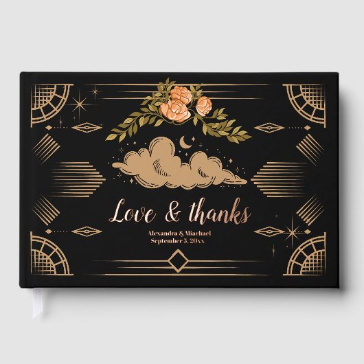 Mariage Étoiles Noires Célestes de Minuit (Recto)