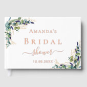 Mariage eucalyptus vert rose gold (Recto)