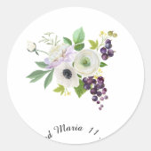 Mariage événement autocollant personnalisé (Devant)