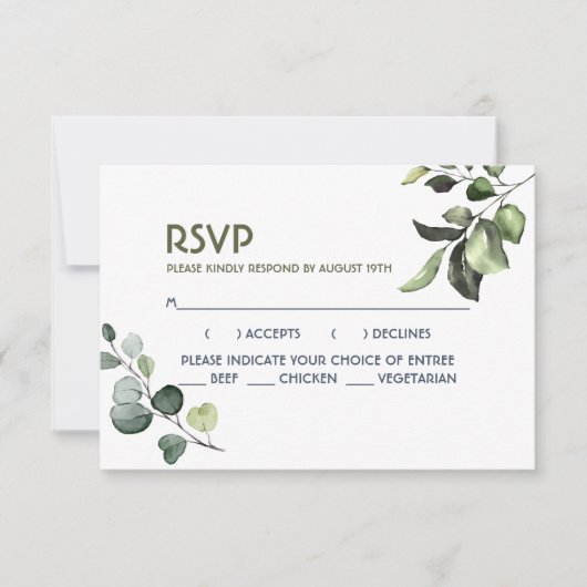 Mariage extérieur Feuille de verdure Réponse du j (Devant)