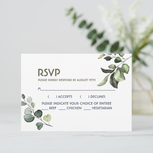 Mariage extérieur Feuille de verdure Réponse du j (Debout devant)