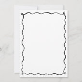 Mariage Faire-part Fiançailles (Dos)