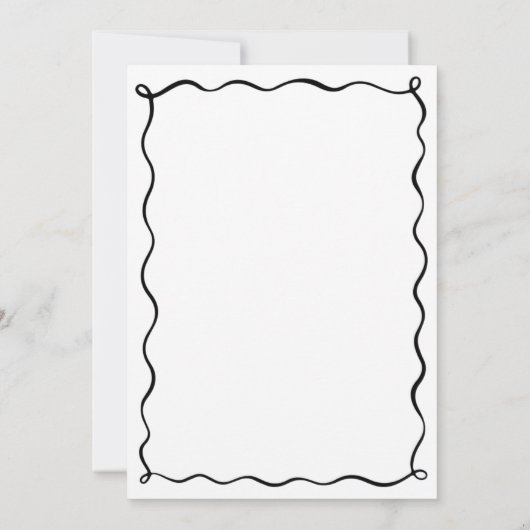 Mariage Faire-part Fiançailles (Dos)