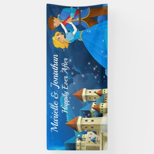 Mariage Fairytale / Bannière Anniversaire (Vertical)