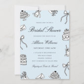 Mariage Fantaisiste à la Main Mignon Invitation de (Devant)
