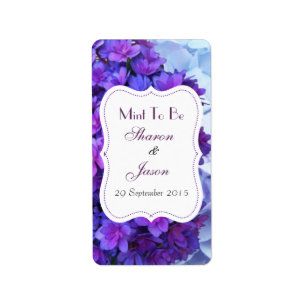 Mariage Faveurs Mint Sweet Étiquettes Mint à être