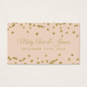 Mariage Favor Balise Parties scintillant or Confet (Devant)