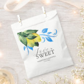 Mariage Favor Sacs Amour Est Citron Sucré (Coupé)