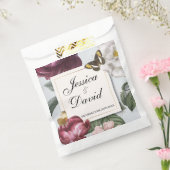 Mariage Favor Sacs Bloom Floral Flower Papillon (Scellé)