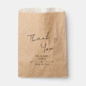 Mariage Favor Sacs dans а style moderne. (Devant)