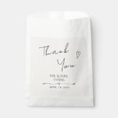 Mariage Favor Sacs dans а style moderne. (Devant)