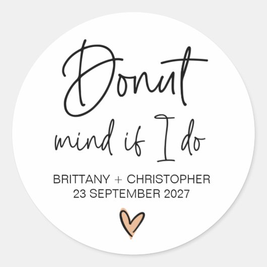 Mariage Favor Sticker Réception Faveurs pour les c (Devant)