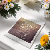 Mariage Favor Traite Sacs Champagne Verres Bois