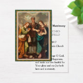 Mariage Favoriser Carte Sainte Mariée Mariée Marie (Bureau)