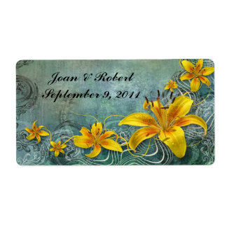 Mariage Favoriser Étiquettes Vintage - Grand