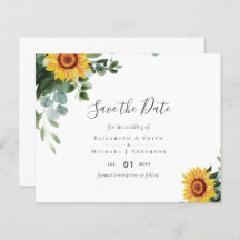 Mariage Feuille des tournesols rustiques Eucalyptu