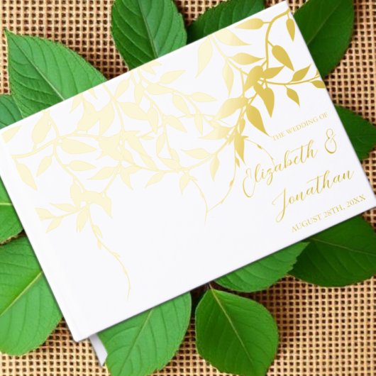 Mariage Feuille rustique
