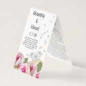 Mariage Fiançailles rose Diamond Ring (Front)