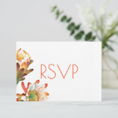 Mariage Fleur Cactus du désert RSVP (Debout devant)