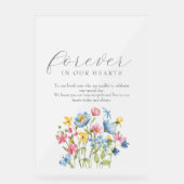 Mariage Fleur de Boho Mémorial (Recto)