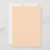 Mariage Fleur Romantique Tulipe Rose Invitation de (Dos)
