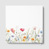 Mariage Fleur sauvage aquarelle (Verso)